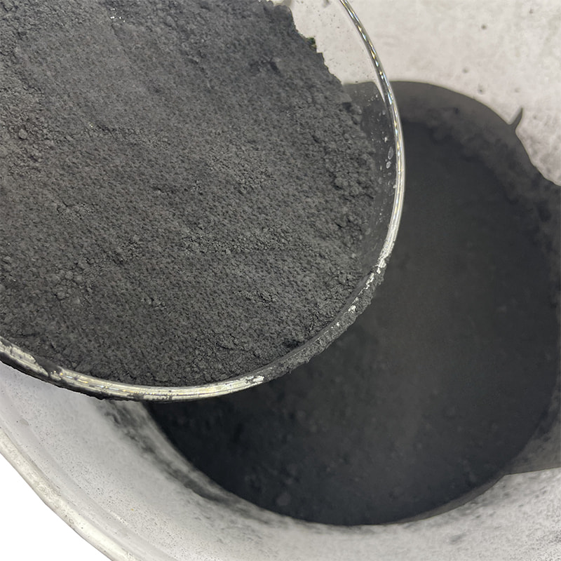 Pó negro de fumo
