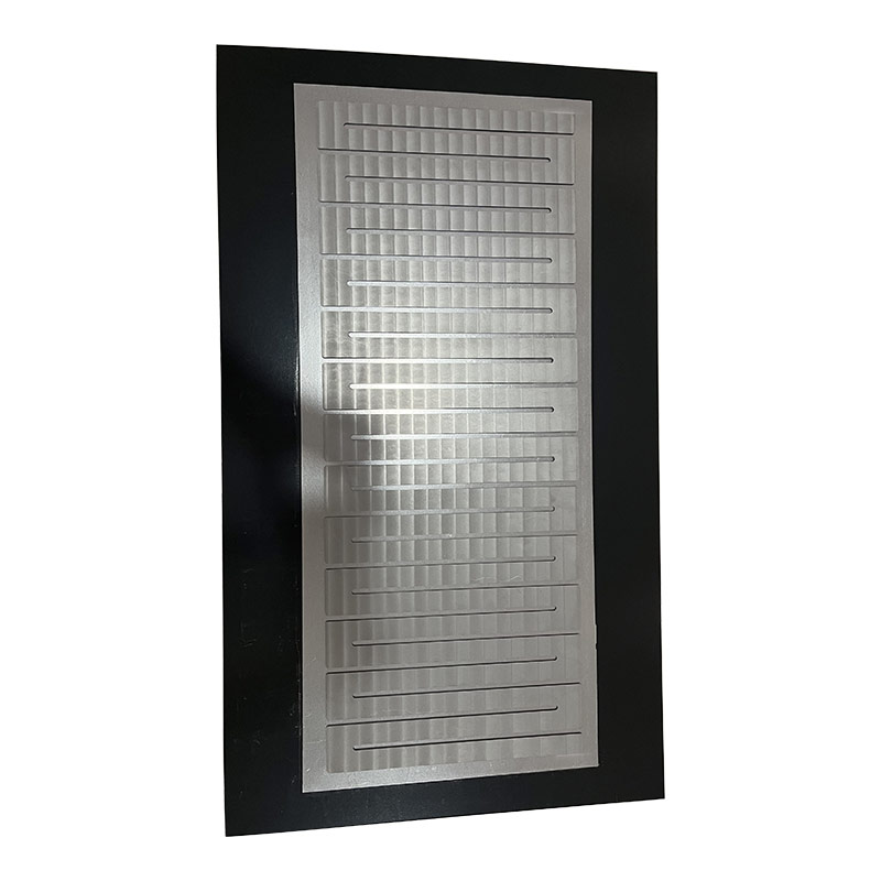 Placa bipolar de grafite flexível composta reforçada com fibra de carbono com bordas soldadas