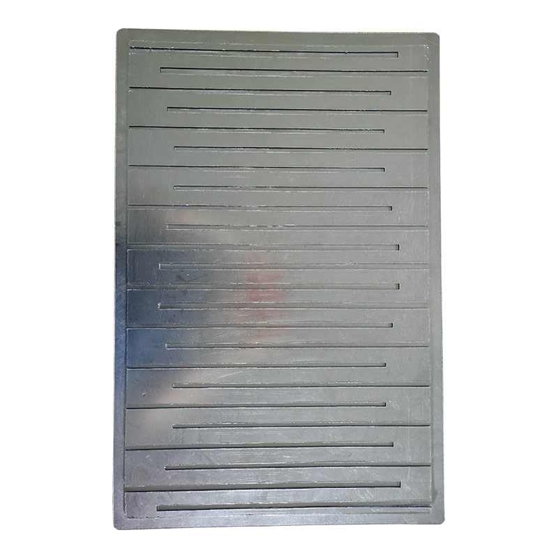 Placa de canal de fluxo flexível
