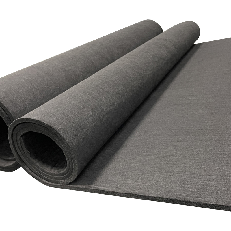Feltro de carbono baseado em PAN