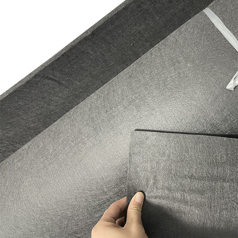 Feltro de carbono baseado em PAN